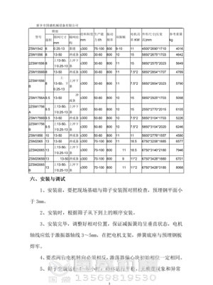 脫水振動(dòng)篩說(shuō)明書